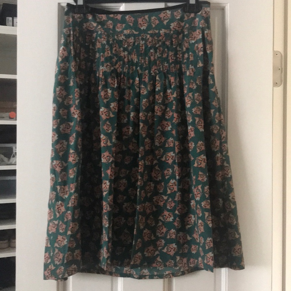 Cotelac printed skirt